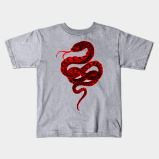 Red Serpent Kids T-Shirt